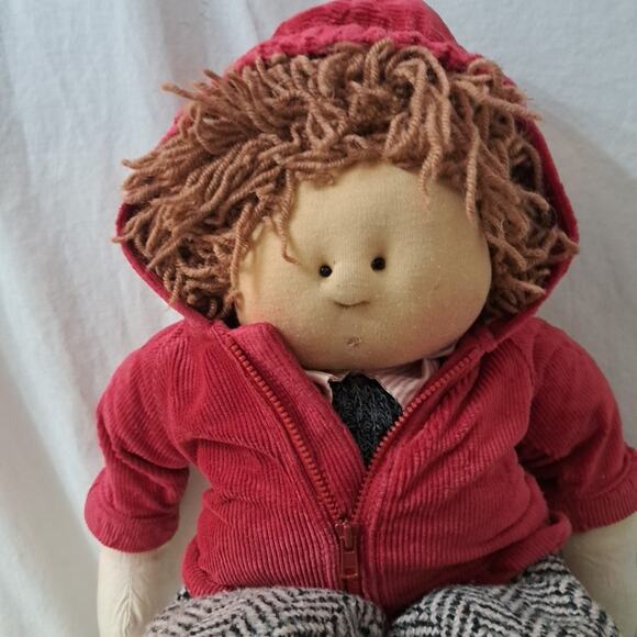 2000 Heritage Mint Sweet and Innocent Collection Cuddle Me Babies Boy Bibbs 21" - Picture 2 of 12